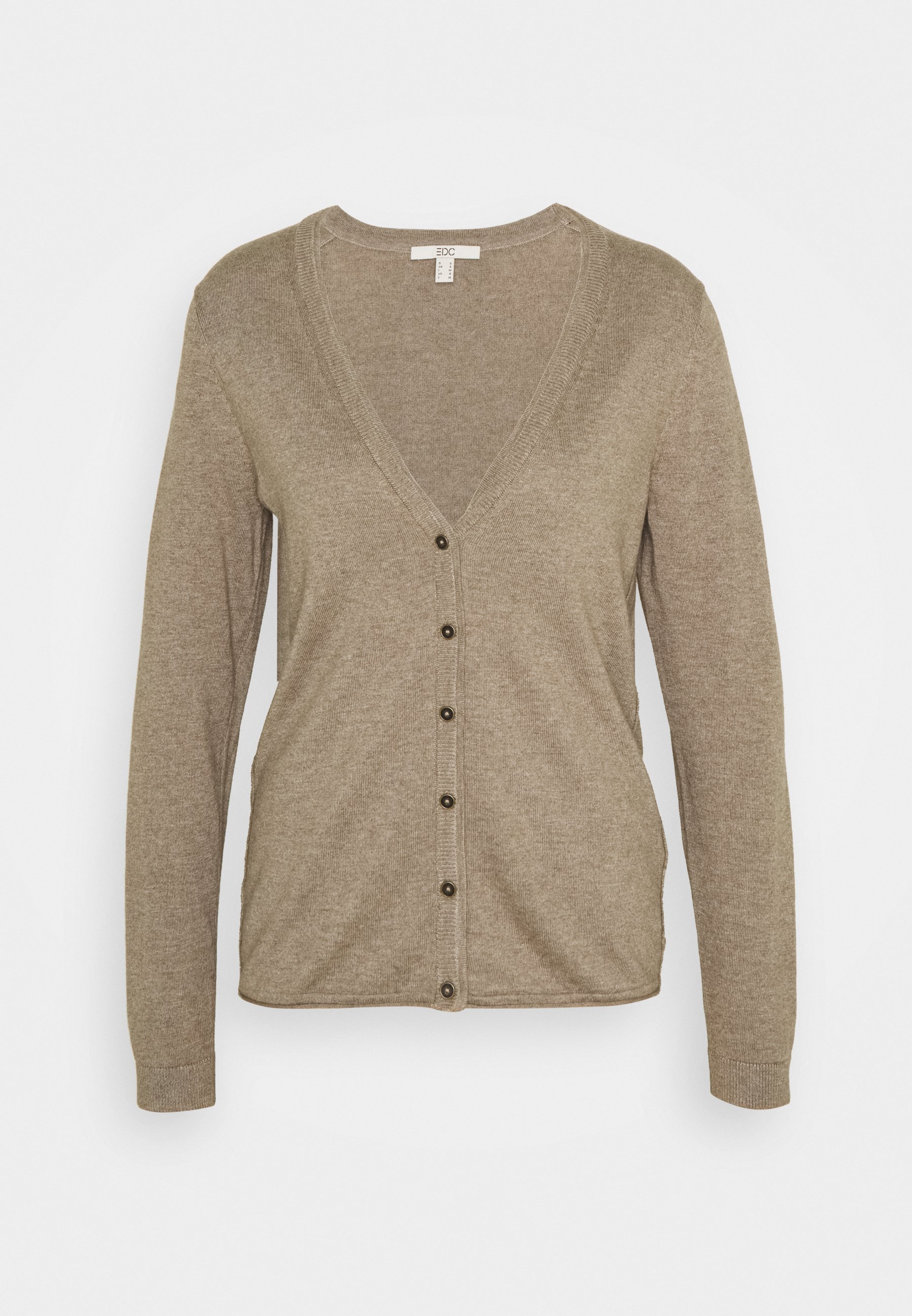 edc by Esprit BASIC Cardigan taupegråbrun Zalando.no edc by Esprit BASIC - Cardigan - taupe