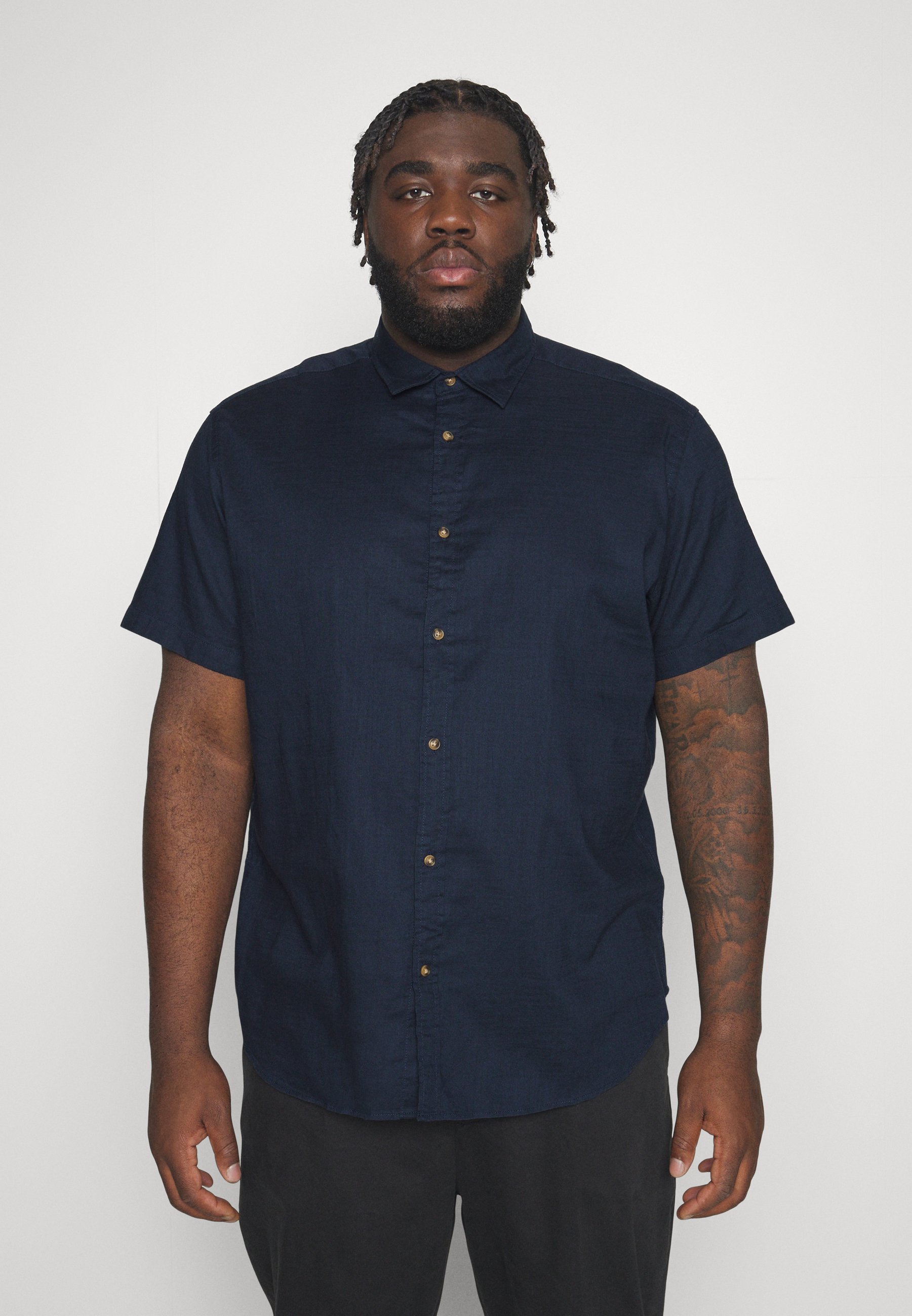 Vero Moda VMFLAVOUR - Gebreide jurk - navy blazer/donkerblauw
