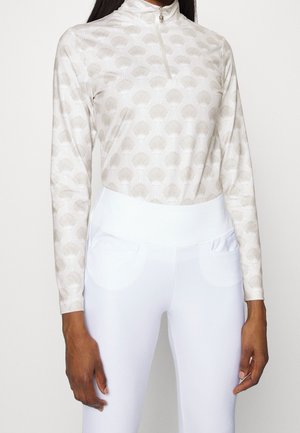 Långärmad tröja - white