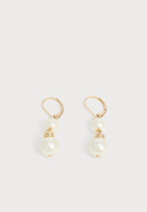 Lauren Ralph Lauren, PEARL DROP - Σκουλαρίκια - gold-coloured/white