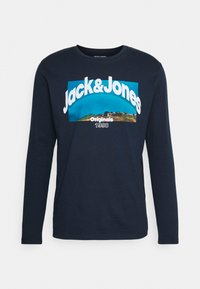 JORAZAN TEE CREW NECK - Camisola de manga comprida - navy blazer