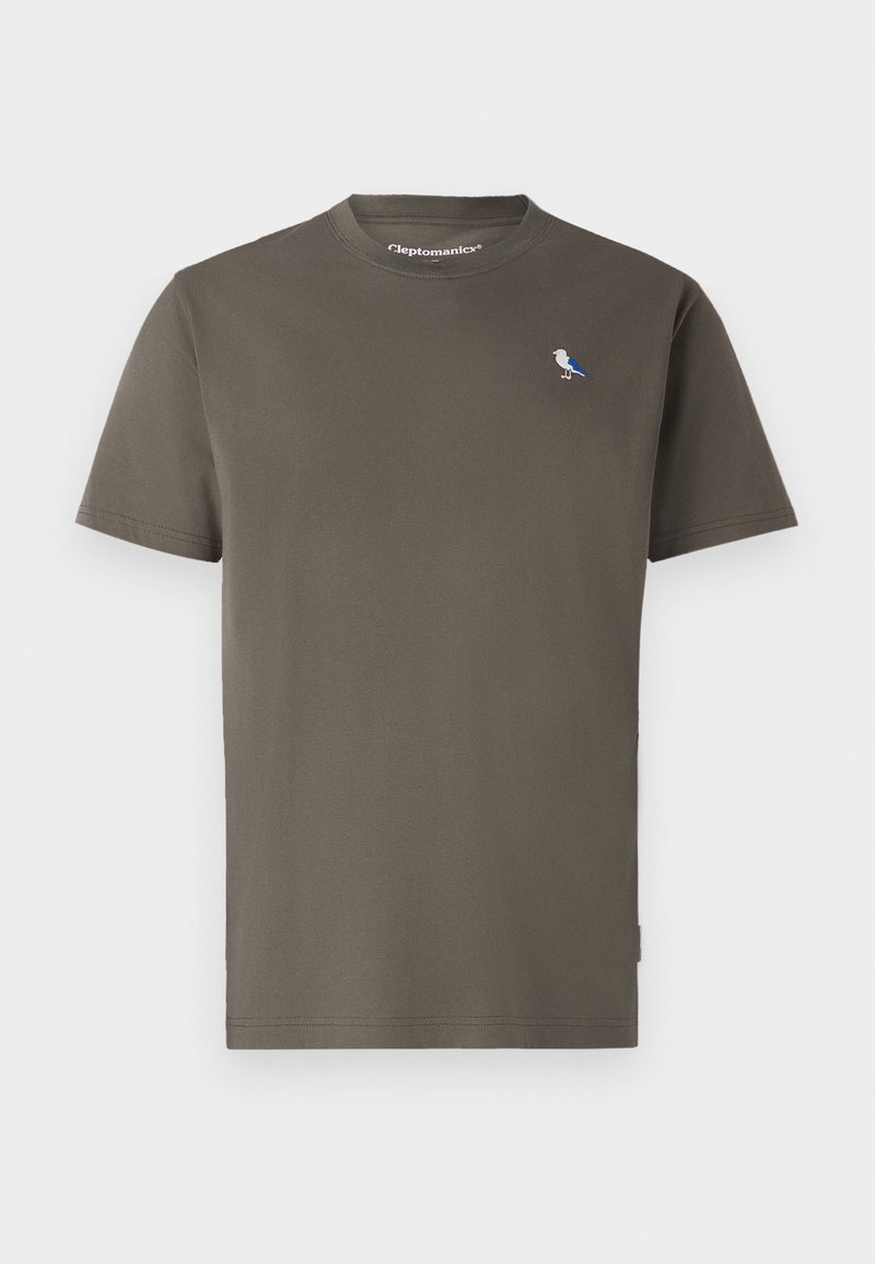 cleptomanicx T-shirt basic lichtbruin