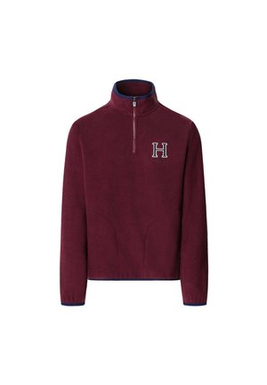 Hackett London HERITAGE  - Suéter de forro polar - burgundy red