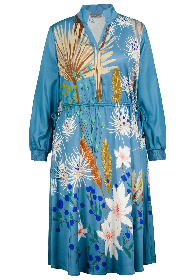 Ulla Popken Blousejurk blauw