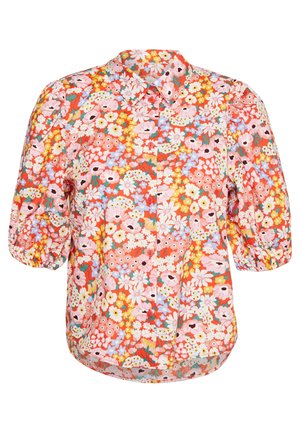 Overhemdblouse - red