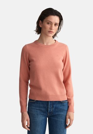 SUPERFINE - Svetr - terracotta pink