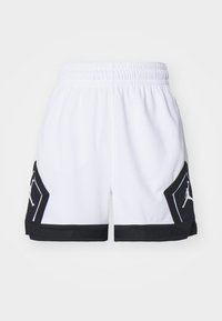 JORDAN SPORT - Sports shorts - white/black