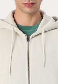 Samsøe Samsøe PIGMENT ZIP HOODIE - Felpa con zip - moonstruck