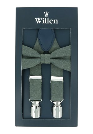 WILLEN SET - Bow tie - grün
