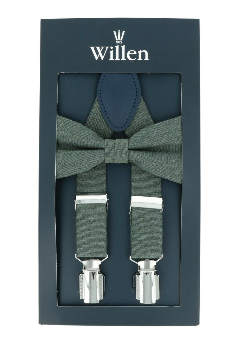 WILLEN SET - Fliege - grün