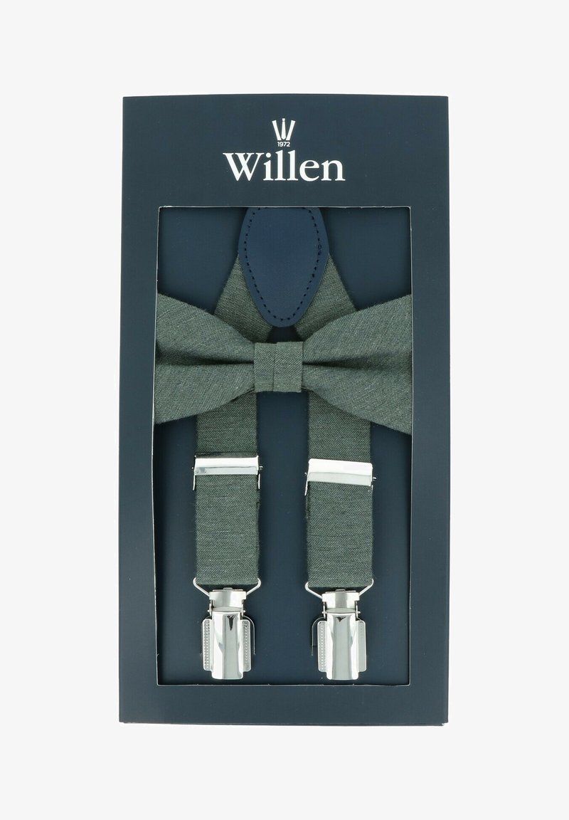 WILLEN SET - Fliege - grün