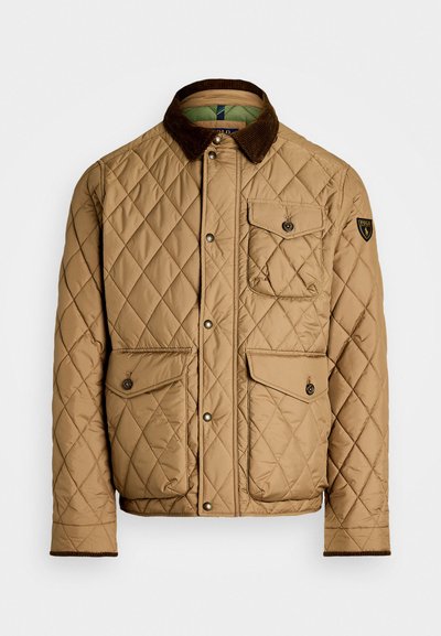 Polo Ralph Lauren THE BEATON QUILTED JACKET - Lengva striukė - honey brown