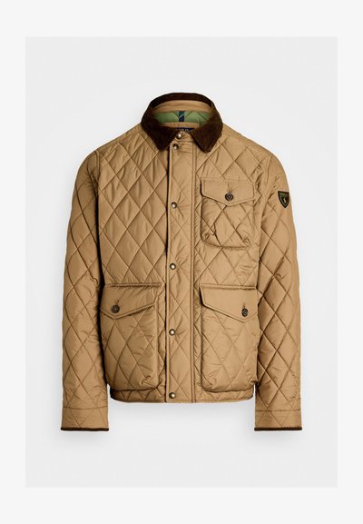 Polo Ralph Lauren THE BEATON QUILTED JACKET - Ελαφρύ μπουφάν - honey brown