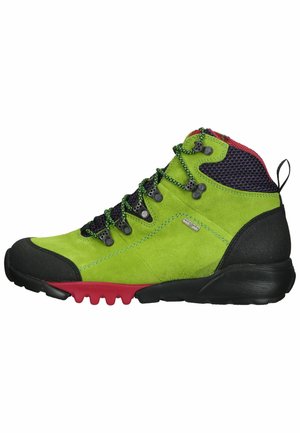 Veterboots - grün lila purple