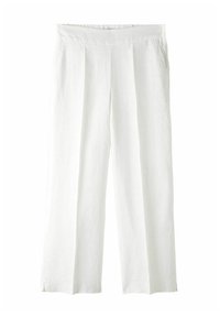 ELLEN LINEN - Broek - white