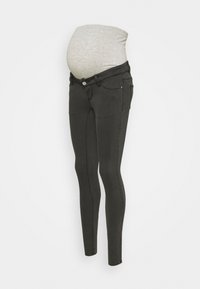 Pieces Maternity Vaqueros pitillo - grey denim
