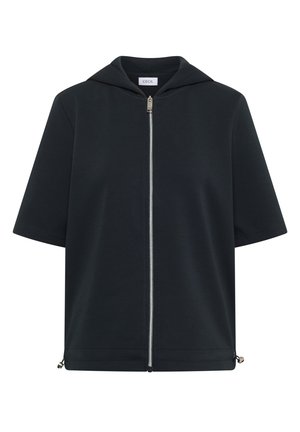 Cecil, KAPUZENJACKE MIT SEITLCIHEN TUNNELZÜGEN - Sweat zippé - palm breeze green