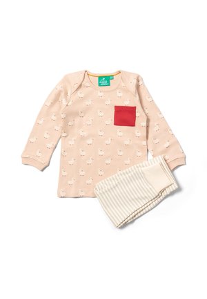 SET - Tracksuit bottoms - oatmeal