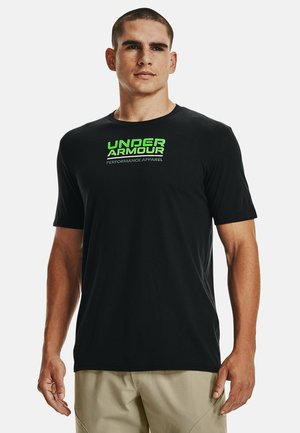 WORDMARK SS - T-shirt con stampa - black
