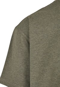 Urban Classics OVERSIZE MELANGE TEE - Basic póló - darkgreen melange