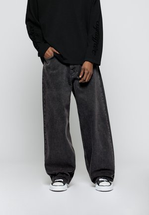 Baggy Jeans - grey denim