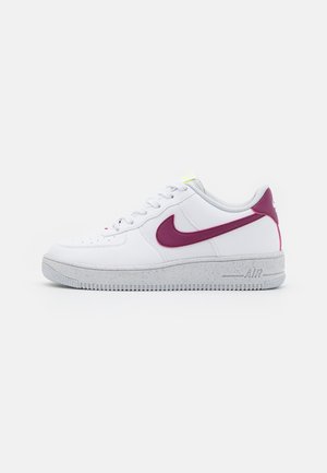AIR FORCE 1 CRATER CLASSIC UNISEX - Sneakers basse - white/sangria