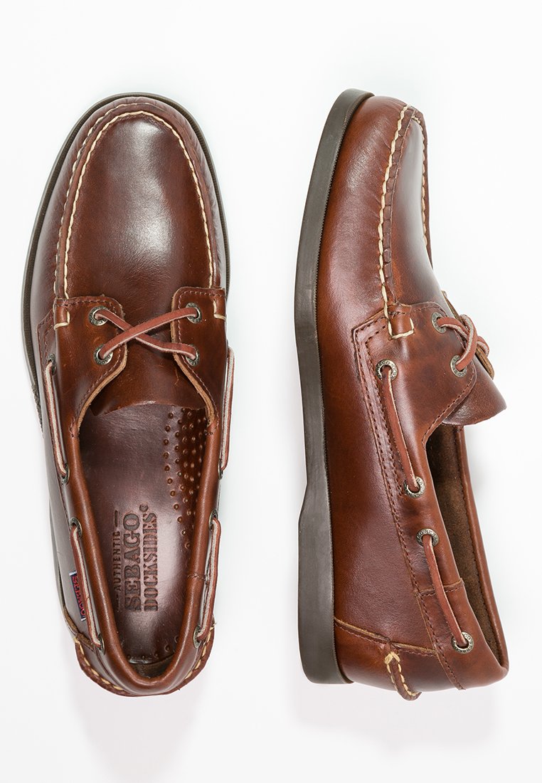 Sebago DOCKSIDES PORTLAND - Náuticos brown/marrón -