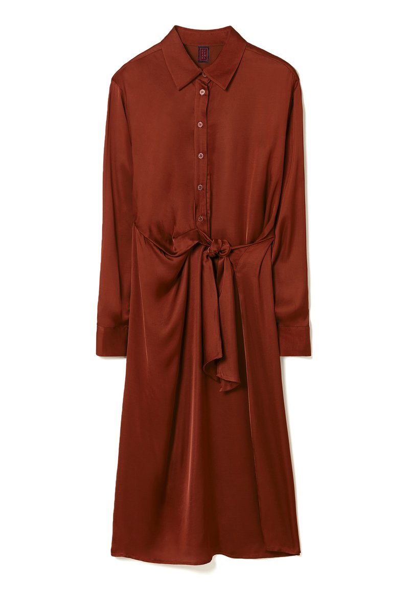 Stefanel Blousejurk bordeauxrood