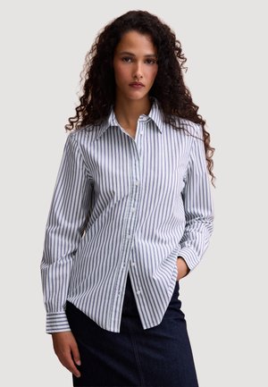 PIOMBO, SHIRT, REGULAR FIT. - Blusa - white purple