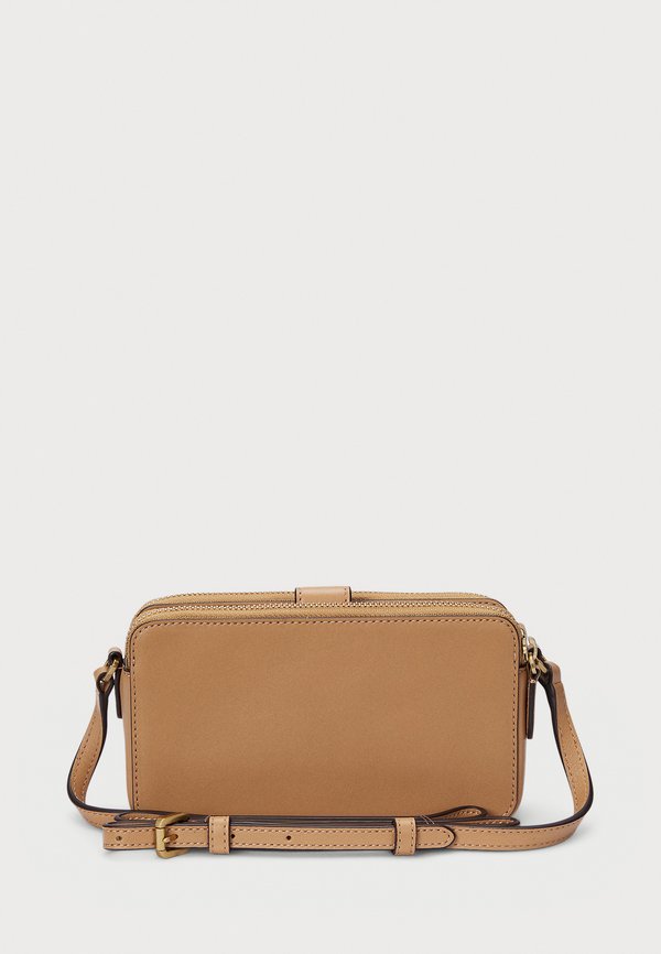 LEATHER MEDIUM WITLEY CROSSBODY WALLET - Cross body bag - buff