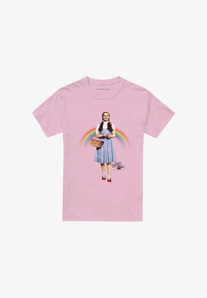 Cotton Soul, WIZARD OF OZ OVER THE RAINBOW - Print T-shirt - pink