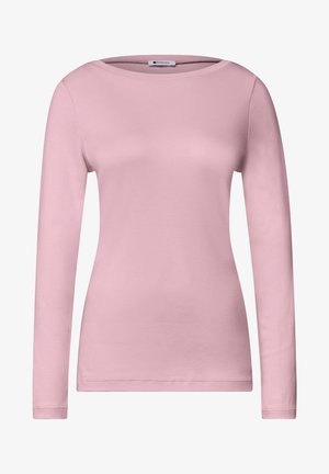 Street One, LANGARM SHIRT MIT U-BOOT-AUSSCHNITT - T-shirt à manches longues - quiet rose