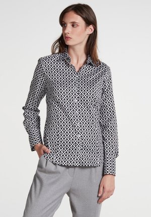 MODERN CLASSIC - Button-down blouse - black