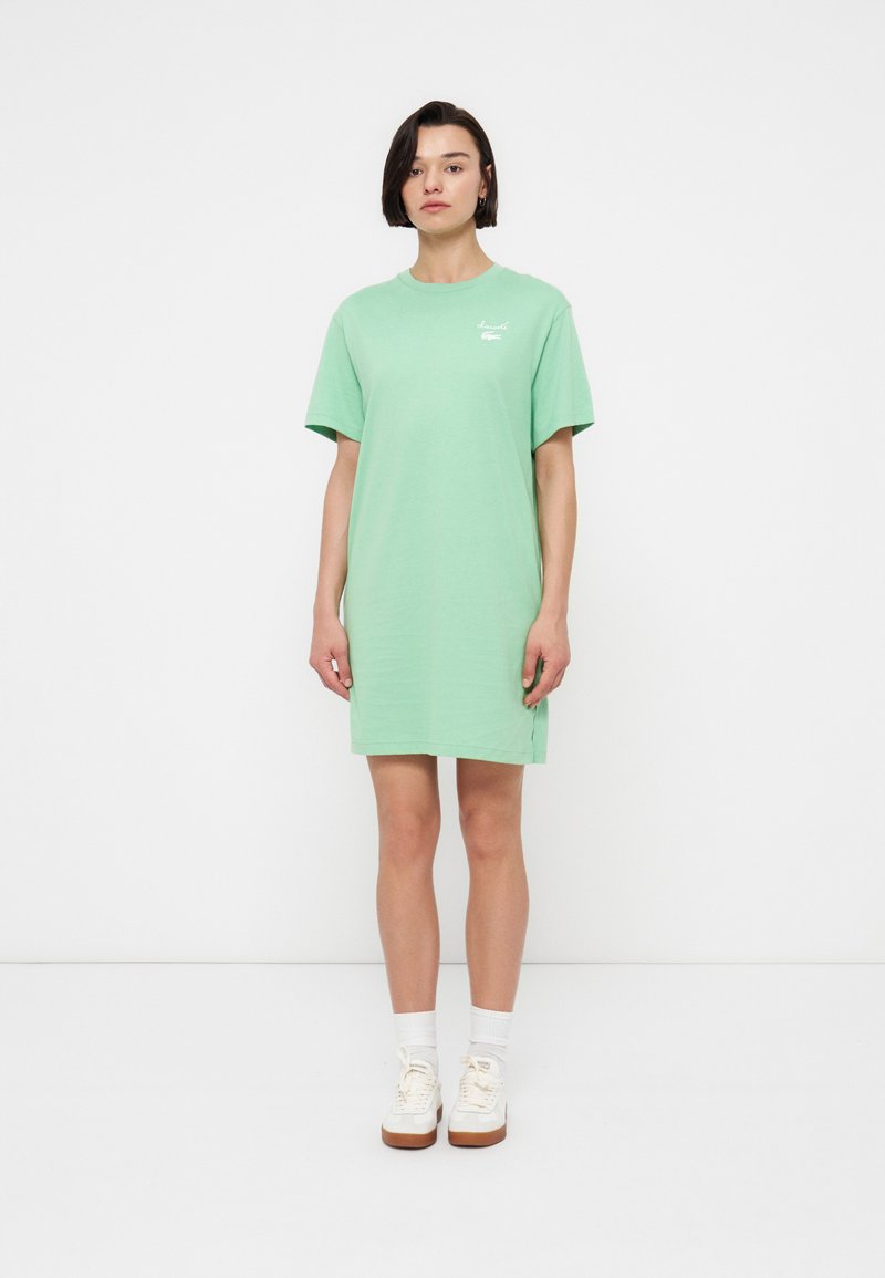 Lacoste Jerseyjurk mintgroen