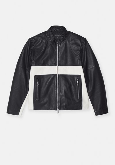 J.LINDEBERG TATUM BIKER JACKET - Casaco de couro - black