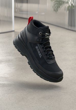 Sorel OUTING NW MID WP - Sneakers high - black