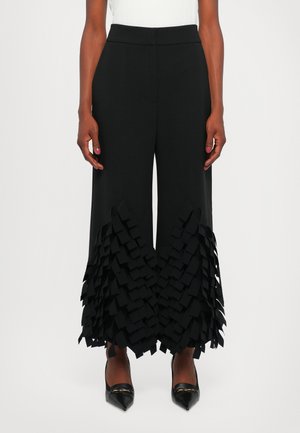 CULOTTES WITH RECTANGLE DETAIL - Παντελόνι - black