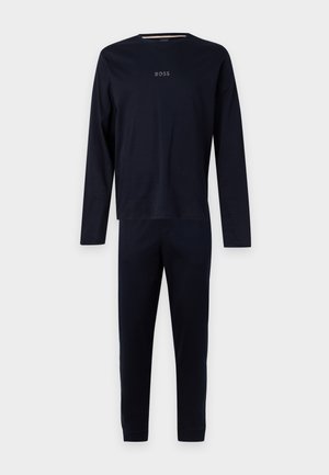 BOSS, XMAS LONG SET - Pyjama - dark blue