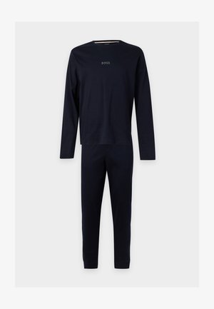 BOSS, XMAS LONG SET - Pyjama - dark blue