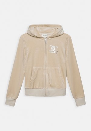 ZIP THROUGH HOODIE - Sudadera con cremallera - brazillian sand