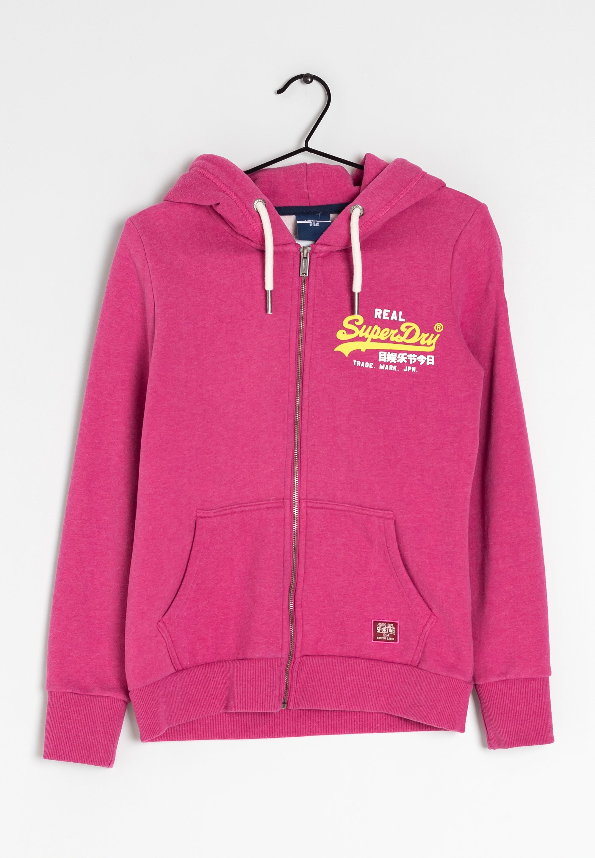 Superdry Damen Superdry Sweatjacke Rot Superdry Co Sweatjacke Pink