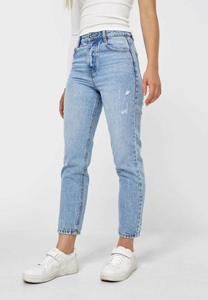 Straight leg jeans - blue denim
