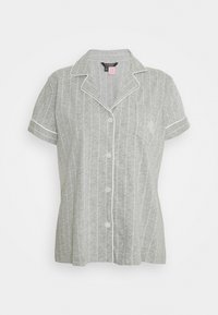 Lauren Ralph Lauren NOTCH COLLAR BOXER PAJAMA - Pyjamas - gryst