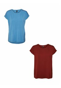 Unselected, blau rot