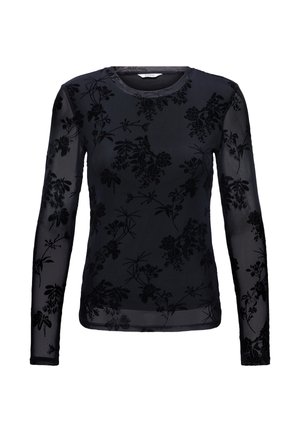 b.young, BYRIMESHA LS TOP - Longsleeve - meteorite