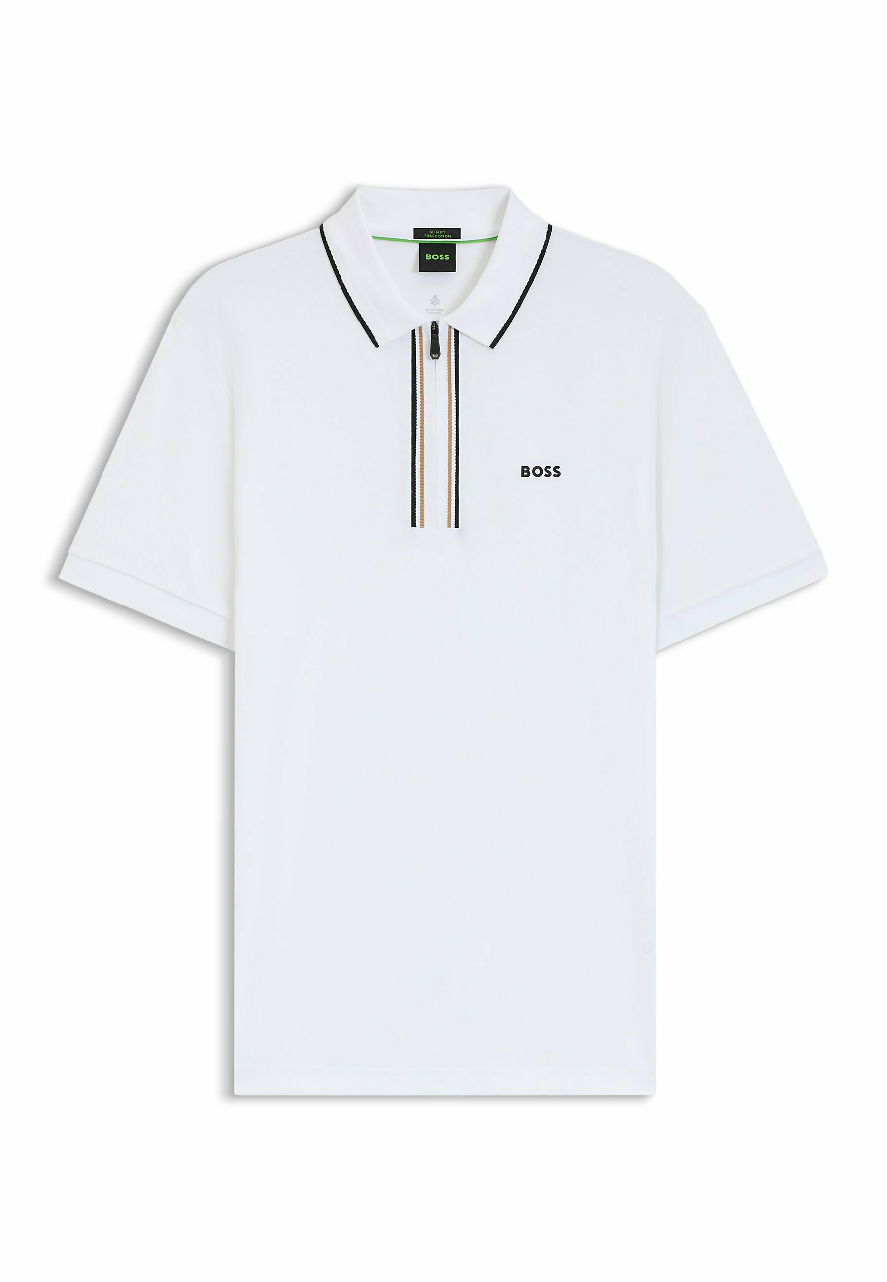 BOSS PHILIX GOC - Polo shirt - white - Zalando.co.uk