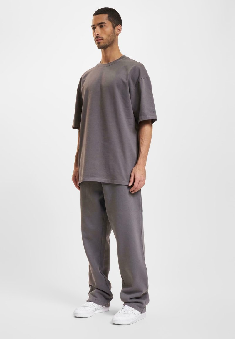 DEF JOGGING - Spodnji deli trenirk - anthracite washed