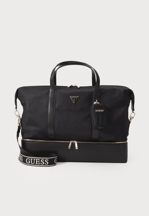 WAVE ZIP BOTTOM DUFFEL - Taška na víkend - black