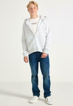 Lindex, LINDEX HOODIE LINDEX - Sweatjakke - light dusty grey