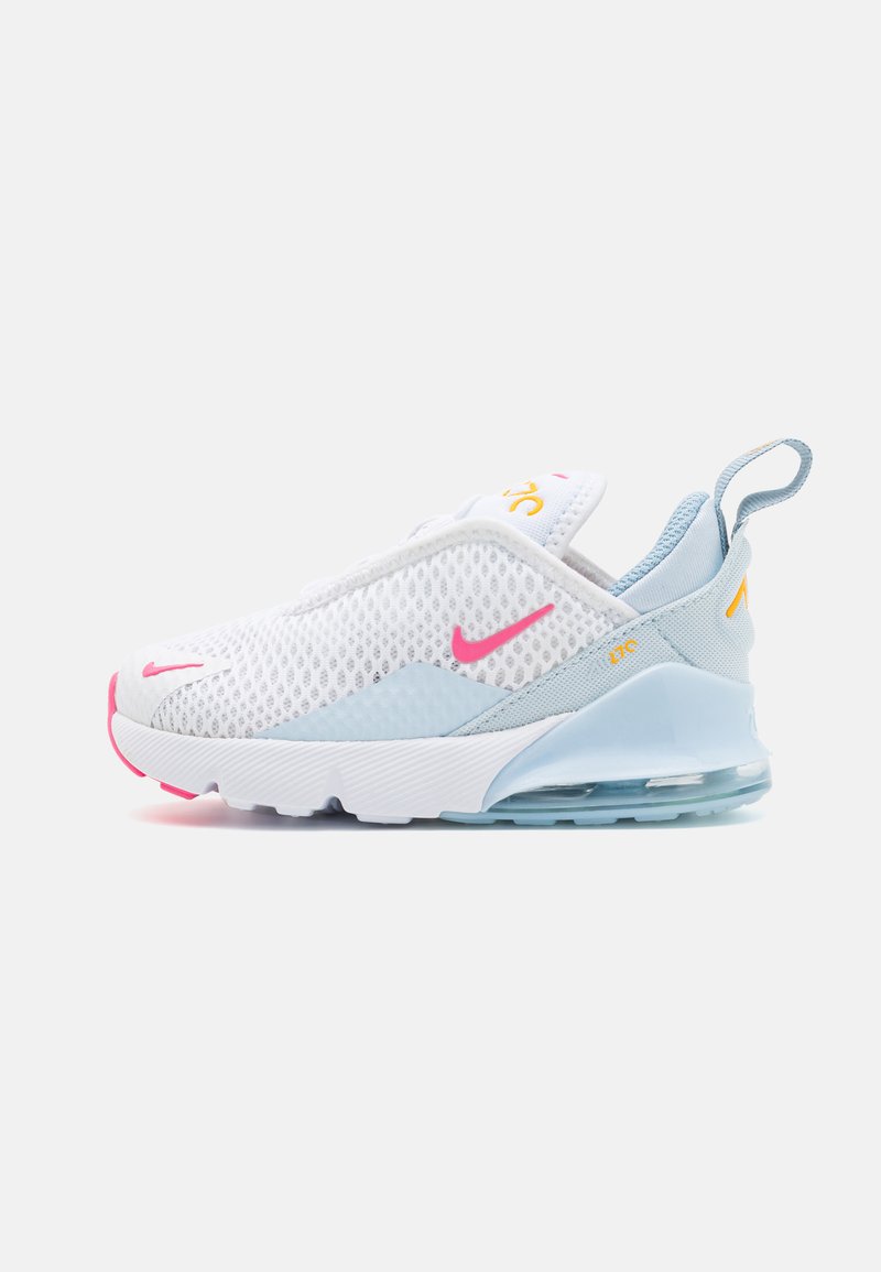 Nike Sportswear - AIR MAX 270 UNISEX - Matalavartiset tennarit - white/pinksicle/blue tint/light armory blue, Suurenna